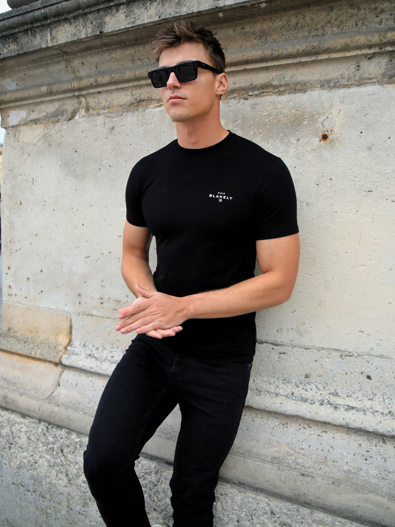 Noir II Slim T-Shirt - Black