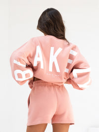 Isabel Oversized Jumper - Peach Pink