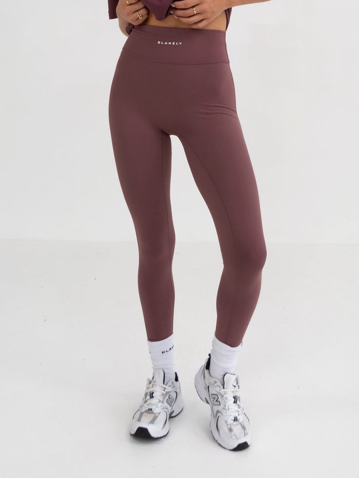 Ultimate Soft Lifestyle Leggings - Burgundy
