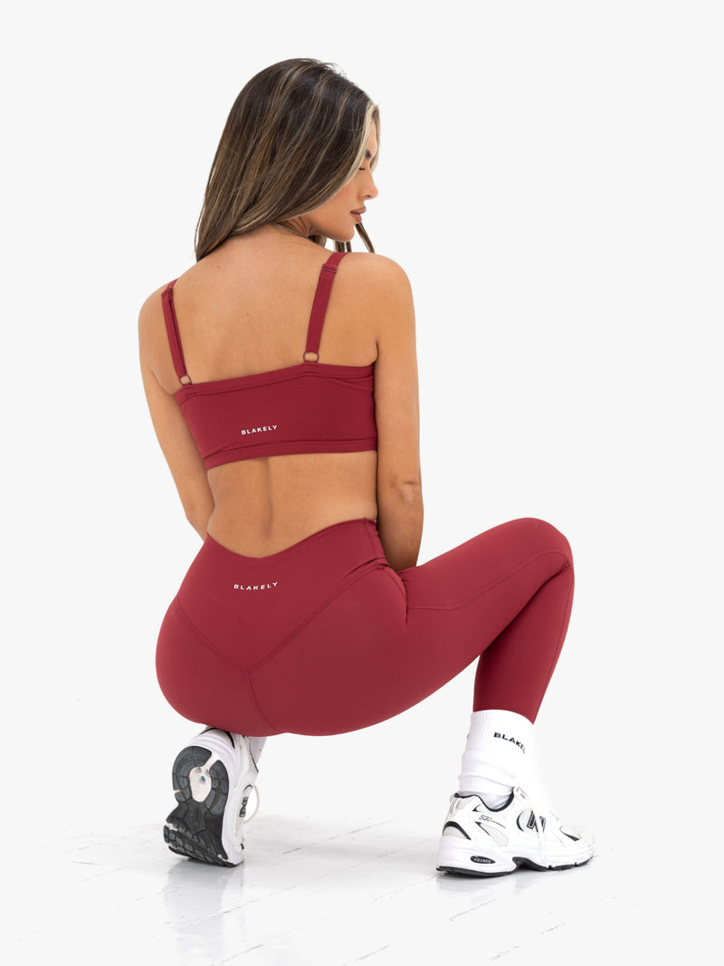 Ultimate Active Leggings - Classic Red
