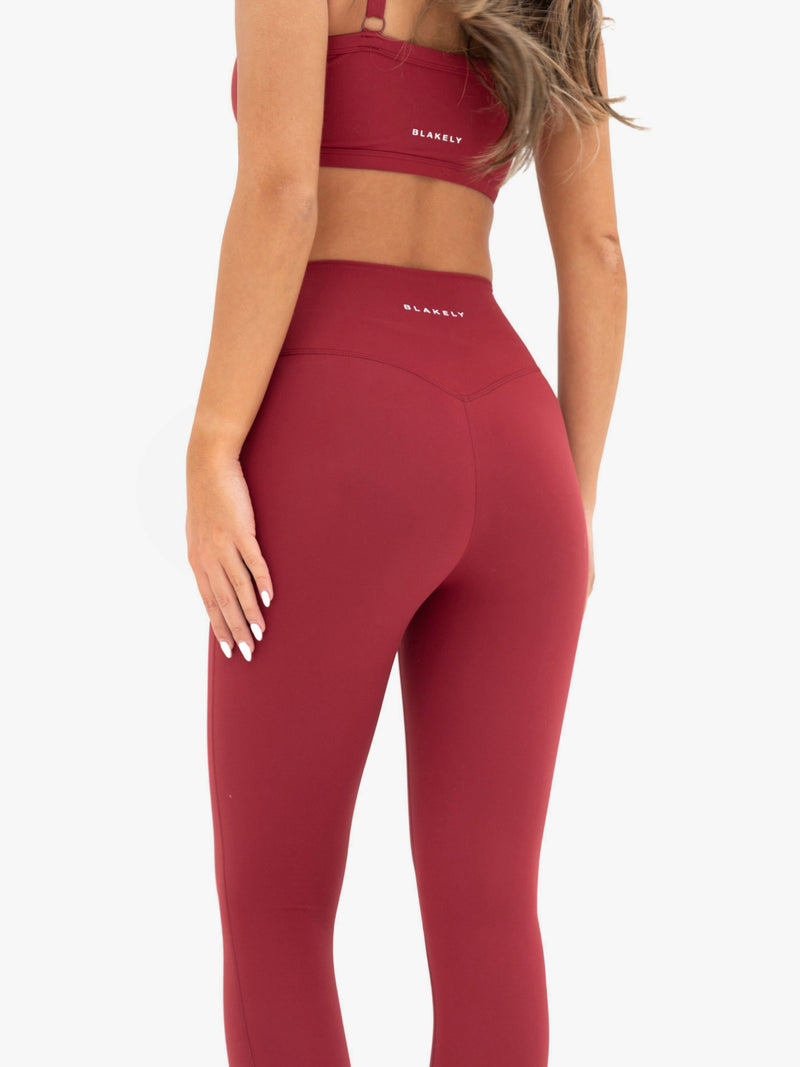 Ultimate Active Leggings - Classic Red