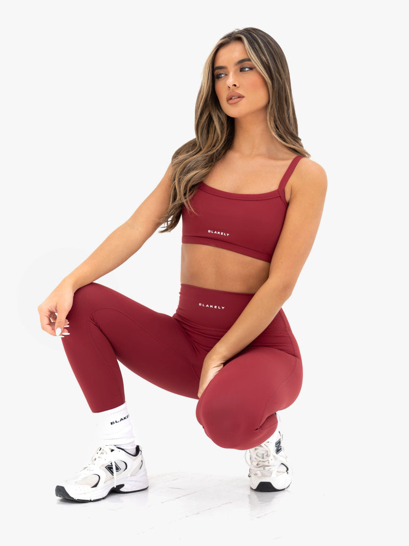 Ultimate Active Leggings - Classic Red
