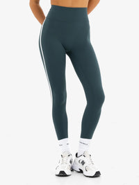 Ines Active Leggings - Teal Green