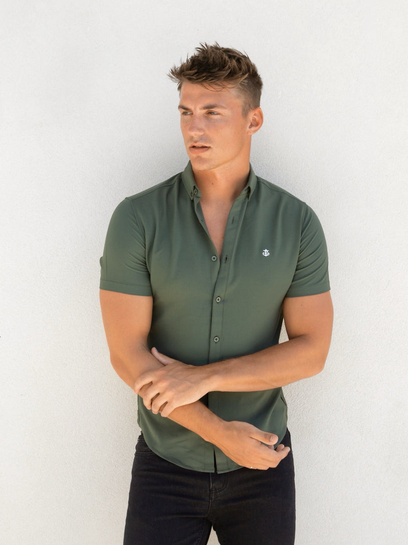 Ronan Short Sleeve Shirt - Green