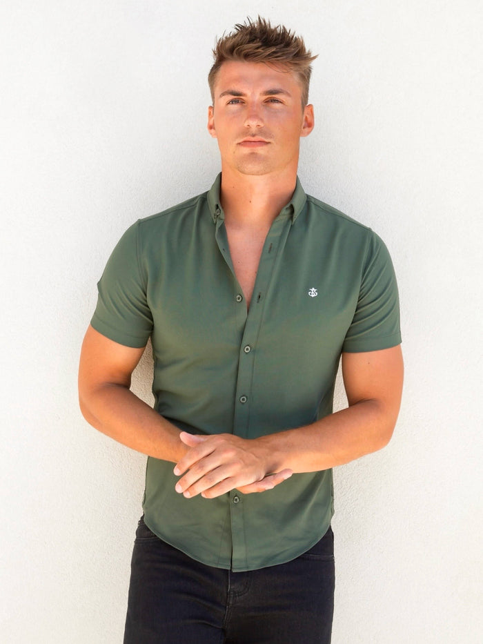 Ronan Short Sleeve Shirt - Green