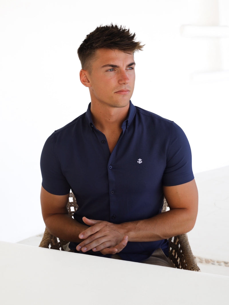 Worcester Short Sleeve Shirt - Navy