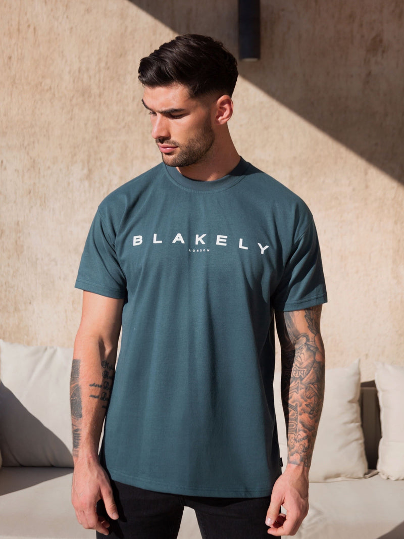 Evolved II Relaxed T-Shirt - Teal Green