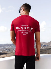 Monaco Relaxed T-Shirt - Red