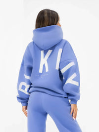 Isabel Oversized Hoodie - Cornflower Blue