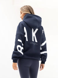 Isabel Oversized Hoodie - Midnight Blue