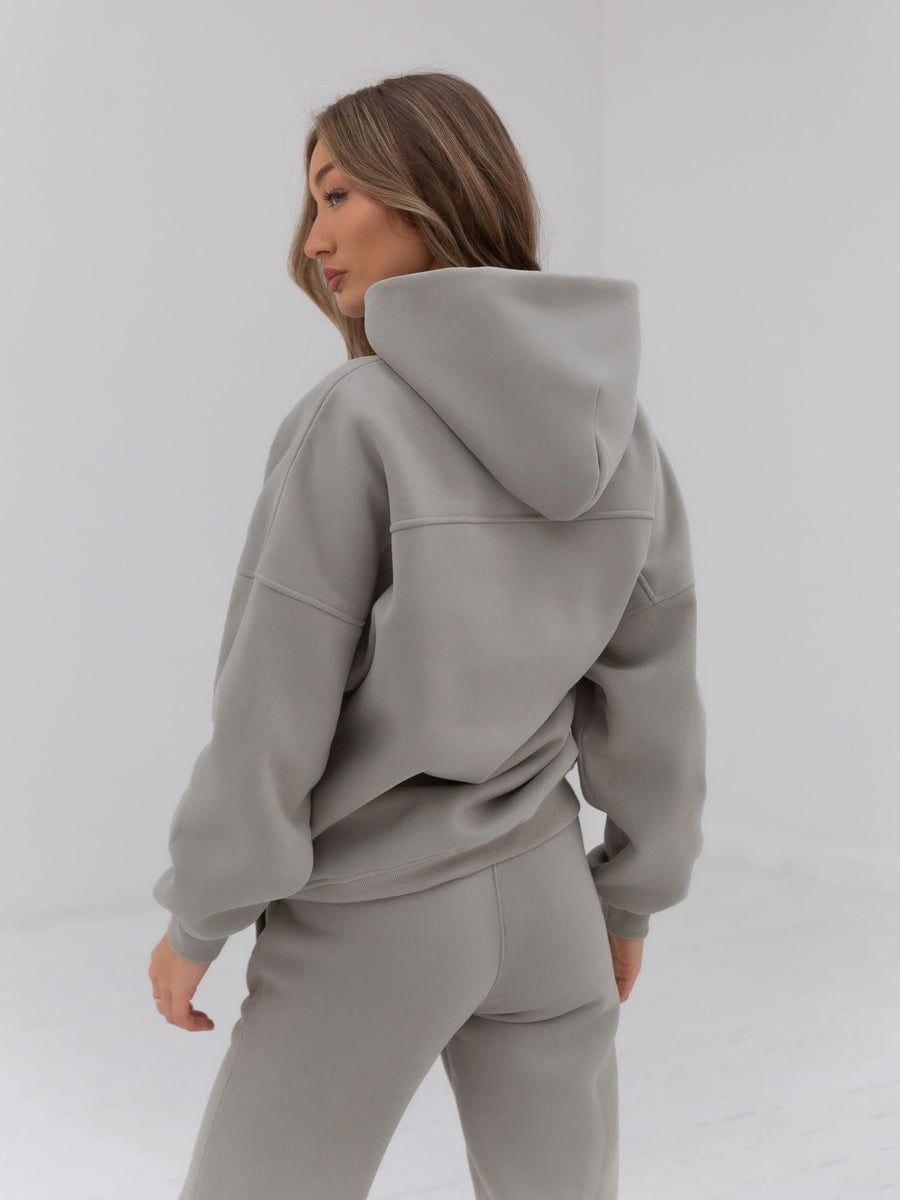 Grey Hoodie Set