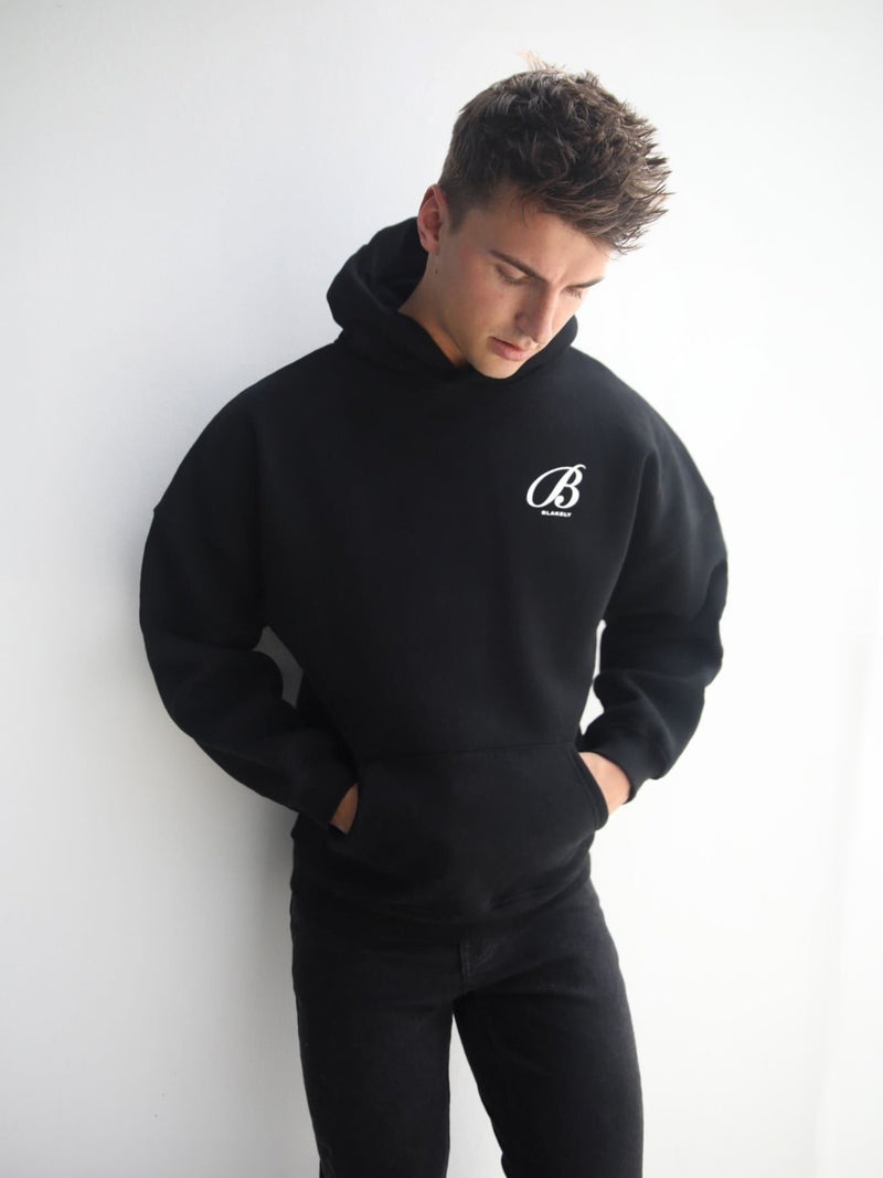 Vita Relaxed Hoodie - Black