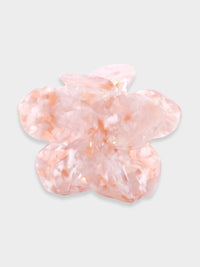 Blakely Flower Claw Clip - Rose