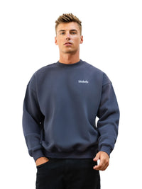 Sami Relaxed Jumper - True Navy