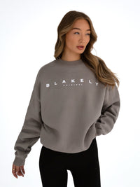 Composure Oversized Jumper - Neutral Grey