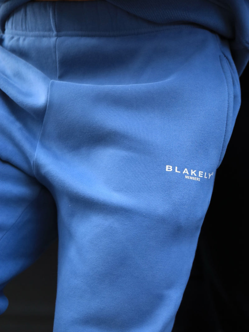 Members Relaxed Sweatpants - Mid Blue
