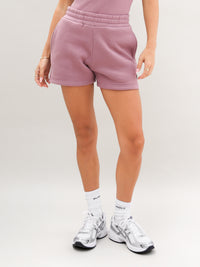 Blakely Basic Jogger Shorts - Dusty Pink