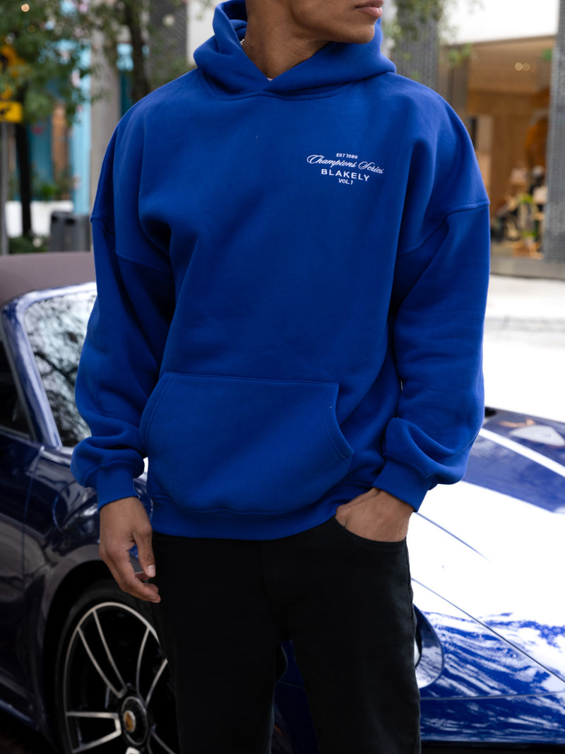 Champions Relaxed Hoodie - Cobalt Blue