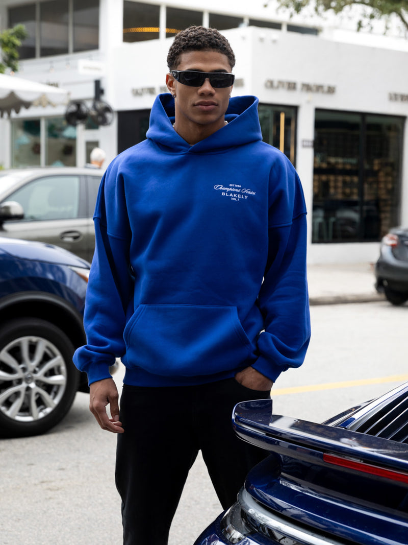 Champions Relaxed Hoodie - Cobalt Blue