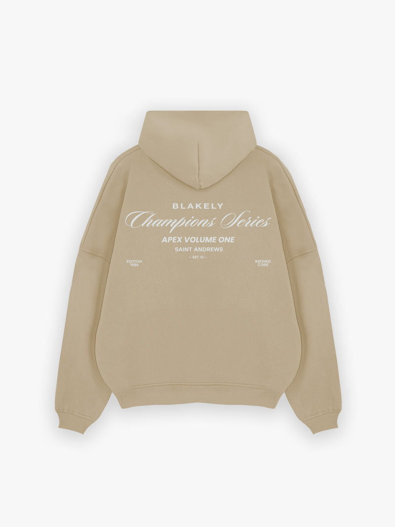 Champions Relaxed Hoodie - Washed Khaki