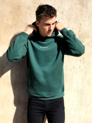 Essential Relaxed Hoodie - Forest Green