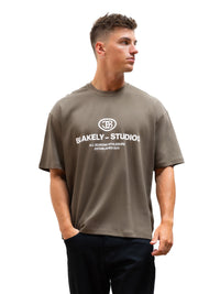 Mercer Unfitted T-Shirt - Khaki Brown