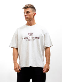 Mercer Unfitted T-Shirt - Marl White