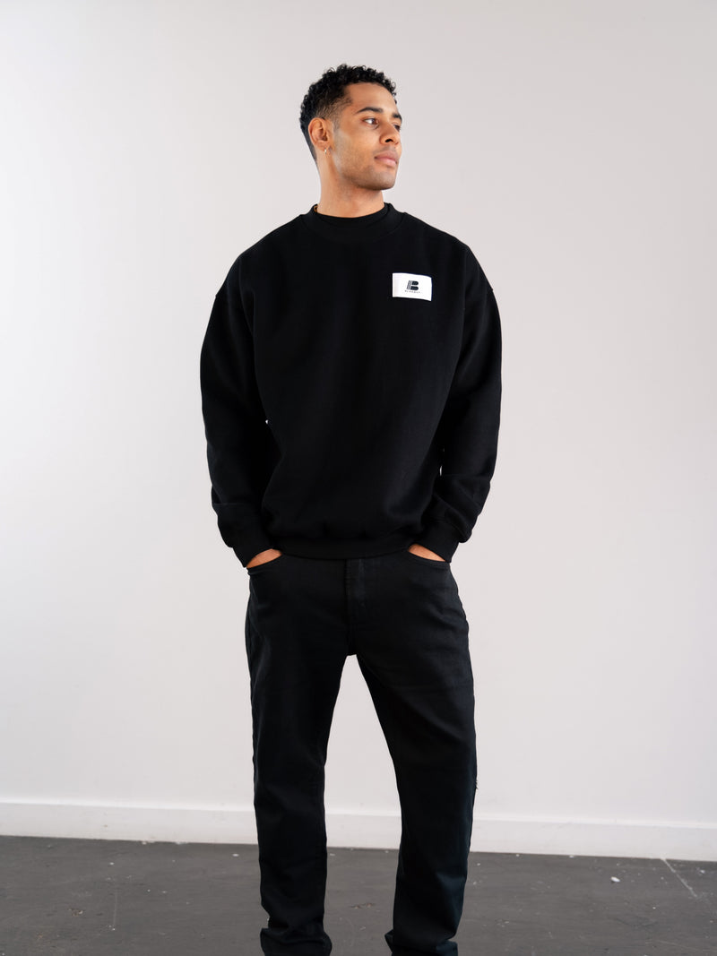 Apex Label Jumper - Black