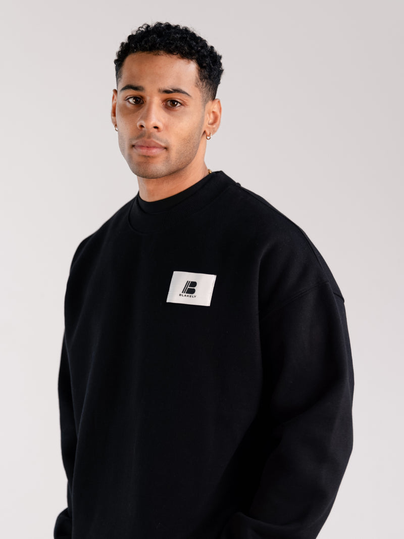 Apex Label Jumper - Black
