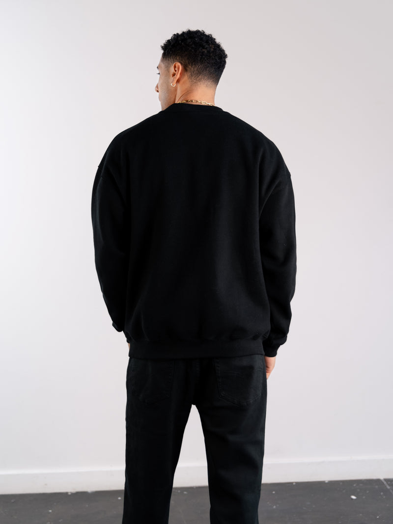 Apex Label Jumper - Black