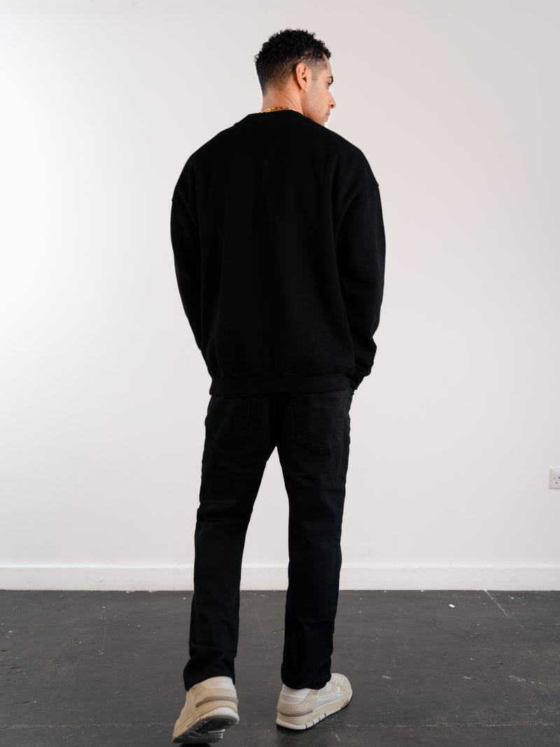 Apex Label Jumper - Black