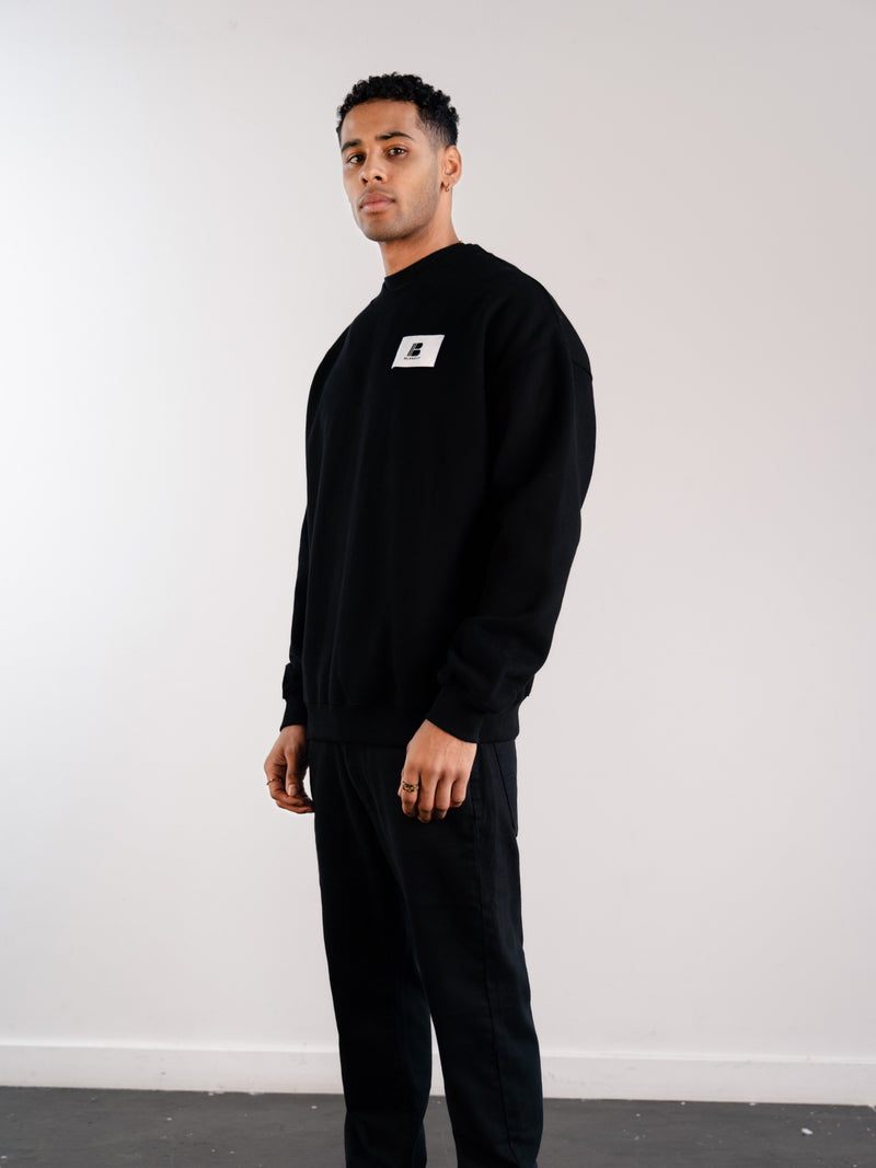 Apex Label Jumper - Black