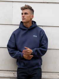 Austin Relaxed Hoodie - True Navy