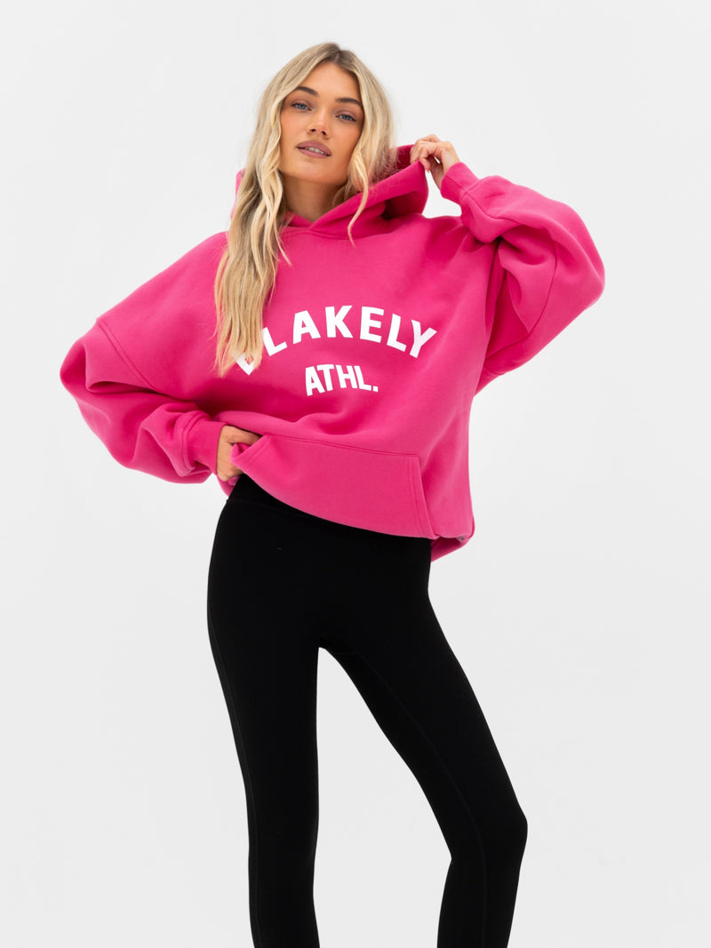 Joah Oversized Hoodie - Bubblegum Pink