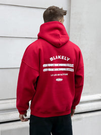 Sonny Ski Relaxed Hoodie - Red