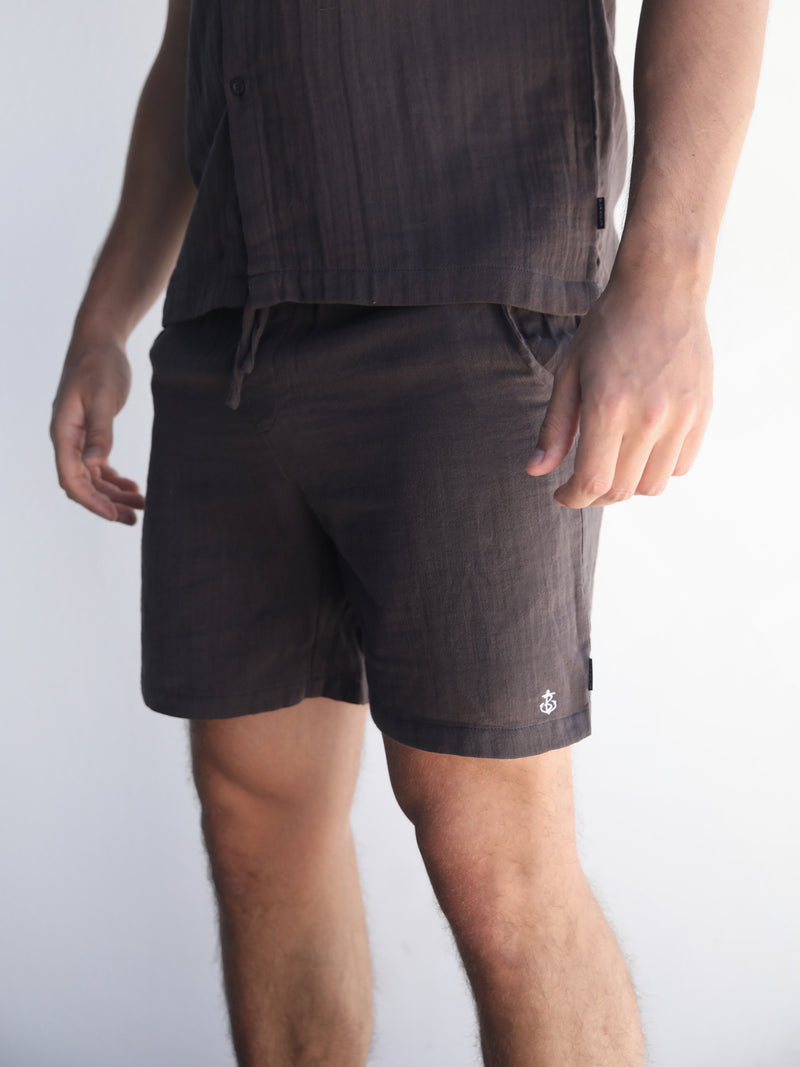 Siena Shorts - Dark Brown