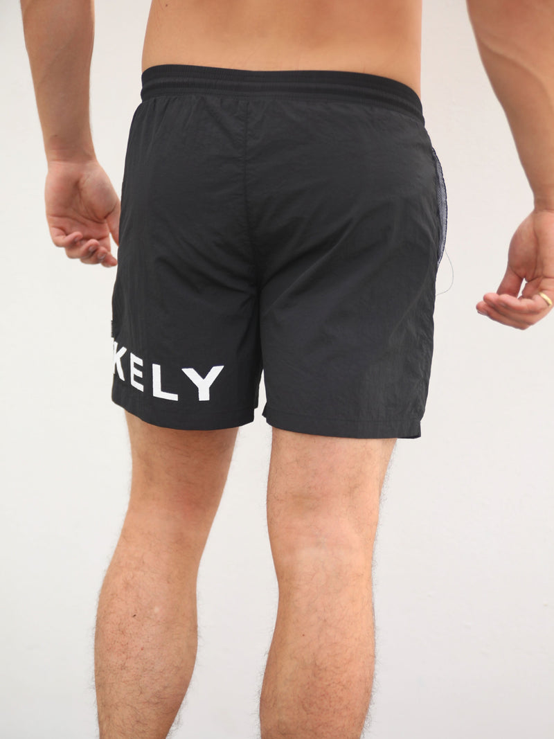 Capri Swim Shorts - Black