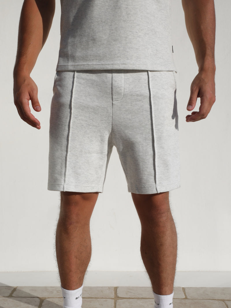 Verona Shorts - Marl White