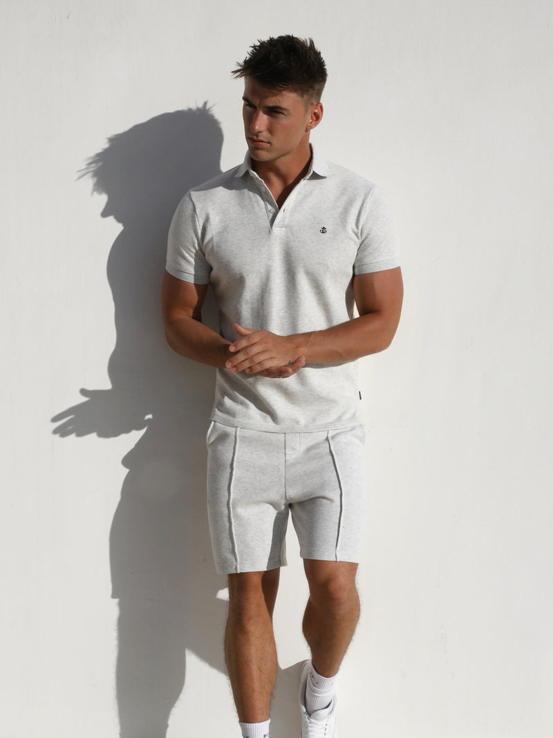 Verona Shorts - Marl White