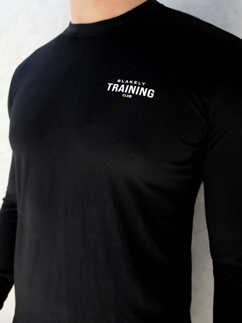 Long Sleeve Training T-Shirt - Black
