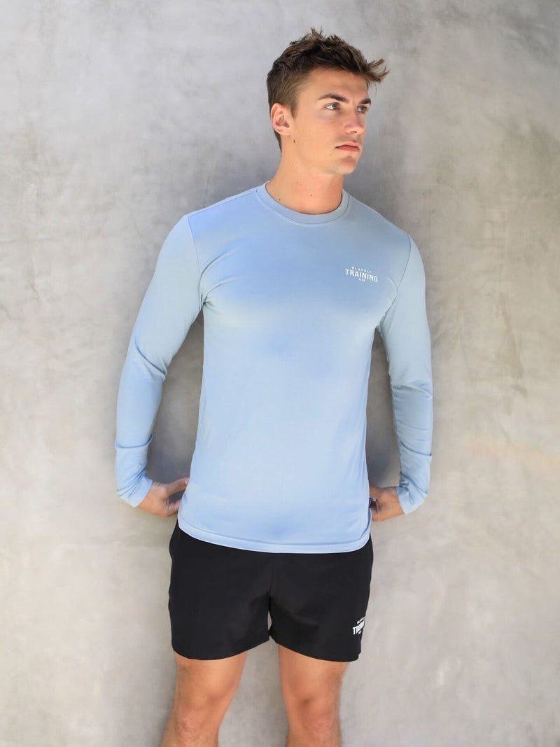 Long Sleeve Training T-Shirt - Light Blue