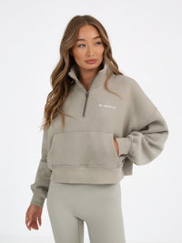 Soho 1/4 Zip Jumper - Grey