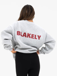 Kayla Oversized Jumper - Marl Grey