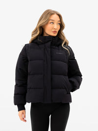 Multiway Puffer Coat 2 - Black