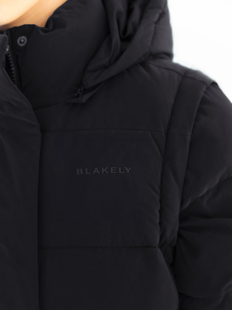 Multiway Puffer Coat 2 - Black