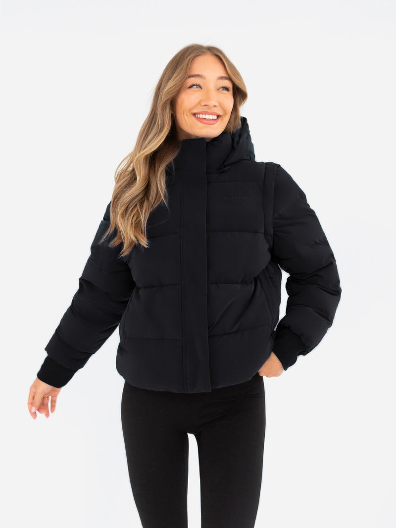 Multiway Puffer Coat 2 - Black