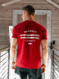 Sonny Ski Relaxed T-Shirt - Red