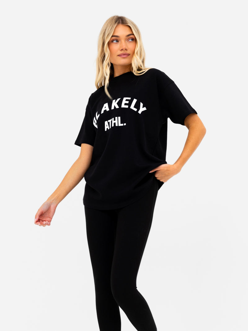 Joah Oversized T-Shirt - Black