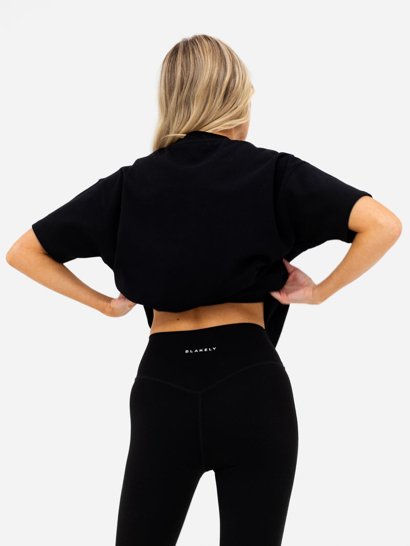 Joah Oversized T-Shirt - Black