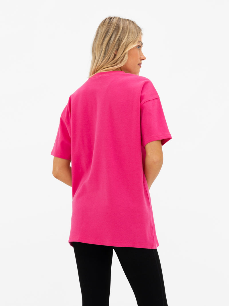 Joah Oversized T-Shirt - Bubblegum Pink
